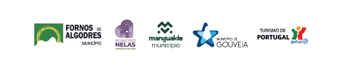 Parceiros: Município de Fornos de Algodres, Município de Nelas, Município de Mangualde, Município de Gouveia, Turismo de Portugal